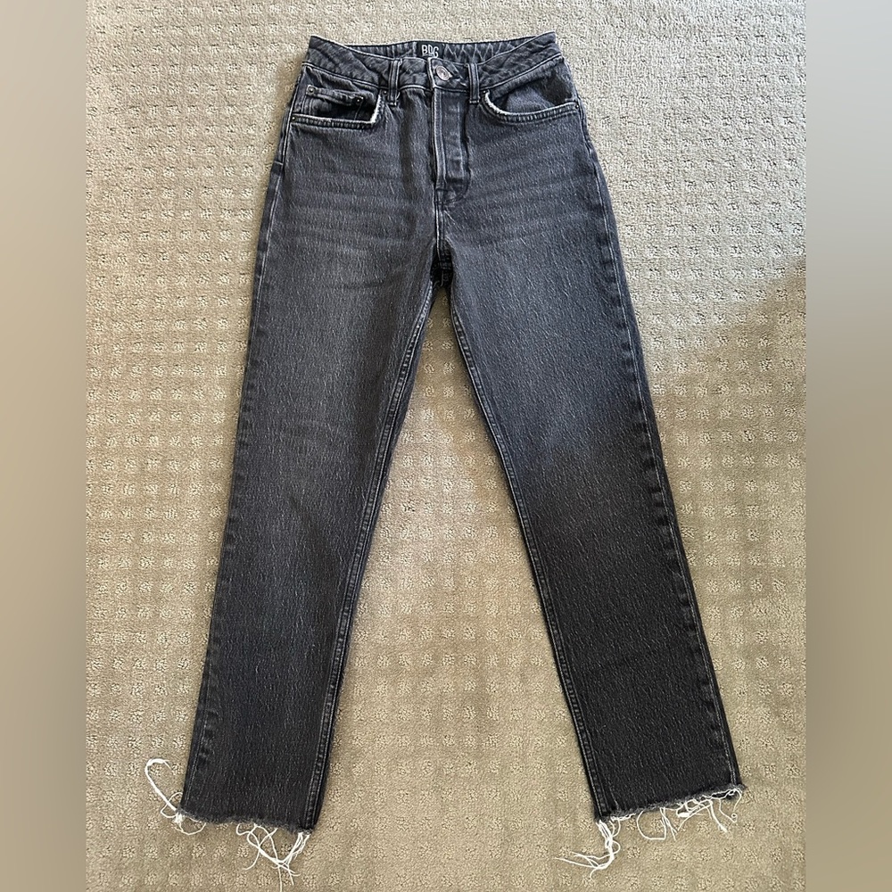 BDG Urban Outfitters Black Dillon Cropped Jeans